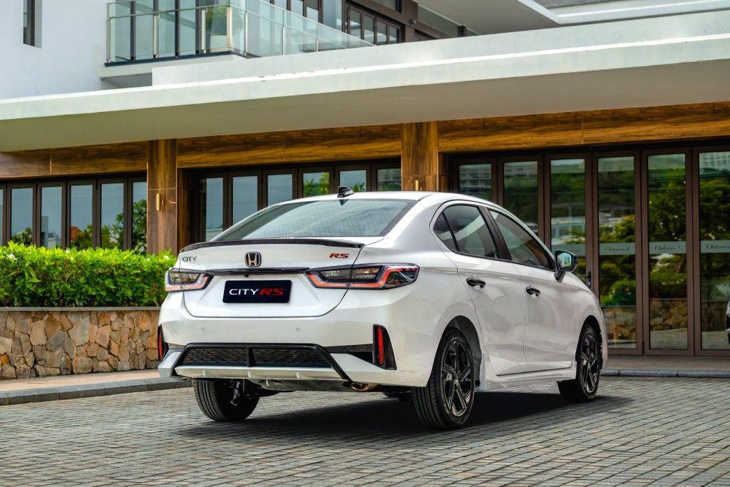 Phần đuôi xe Honda City mới