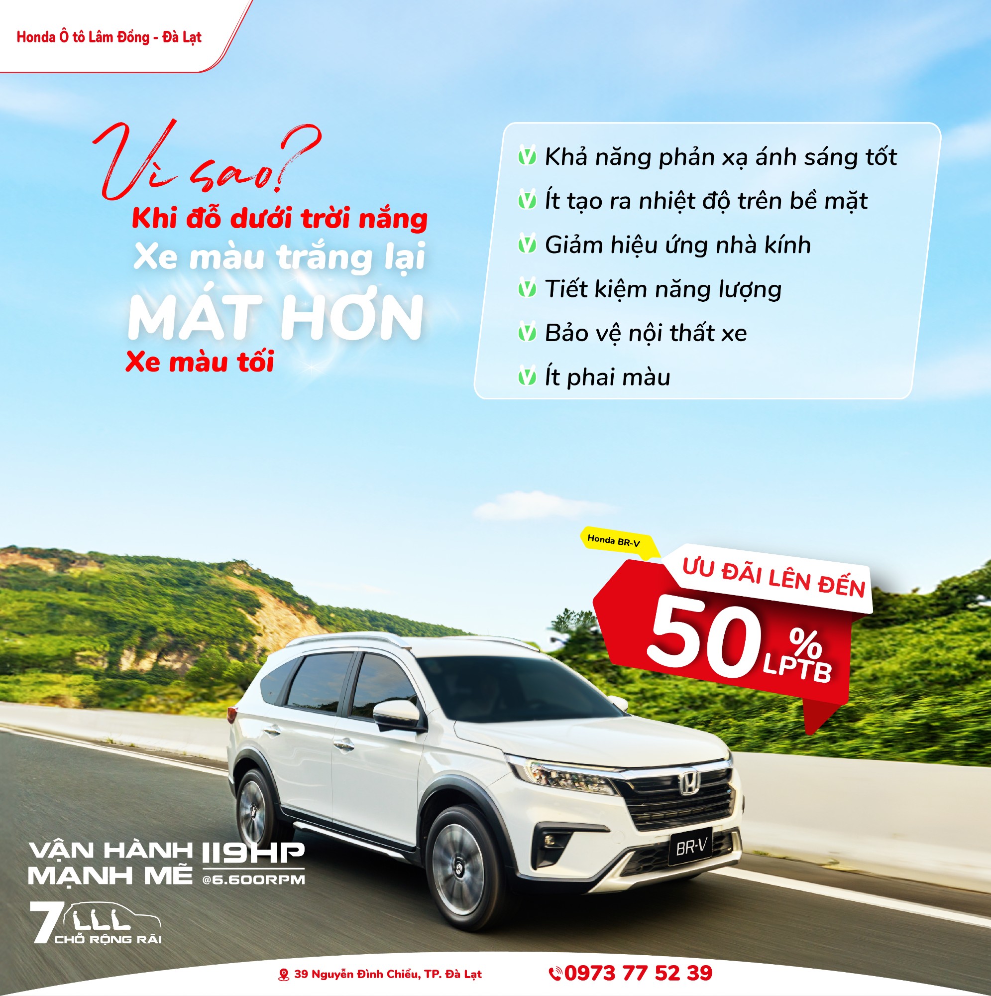 Vì sao đỗ xe dưới trời nắng thì ôtô màu trắng mát hơn?