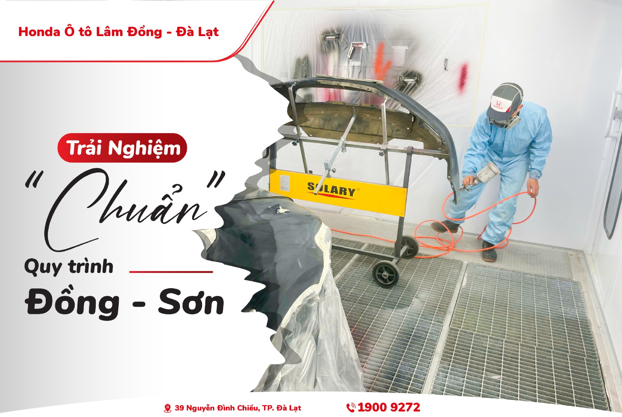 Trải nghiệm "chuẩn" quy trình đồng - sơn